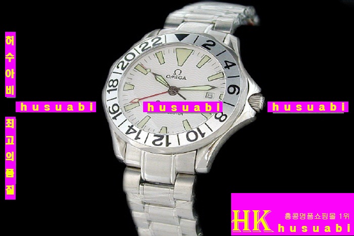 오메가  시계 오메가 씨마스터 플래닛오션 SEAMASTER 300M GMT WHITE DIAL
