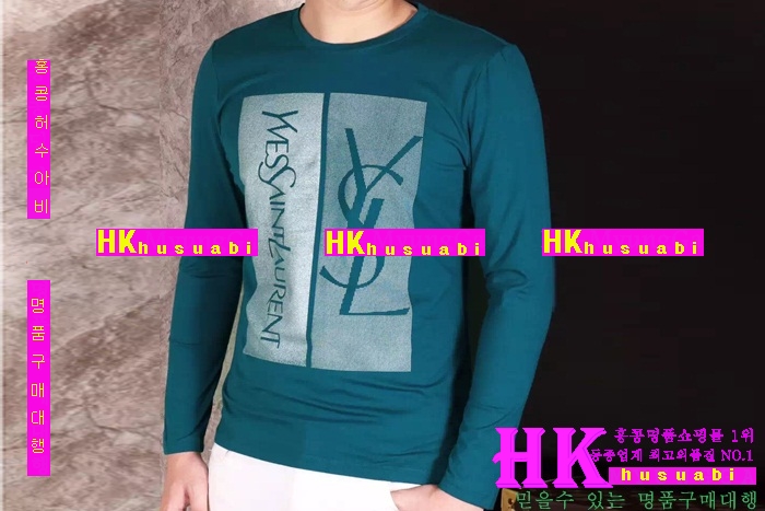 입생로랑 긴팔티 남성 2016신상- YSL-758412-2