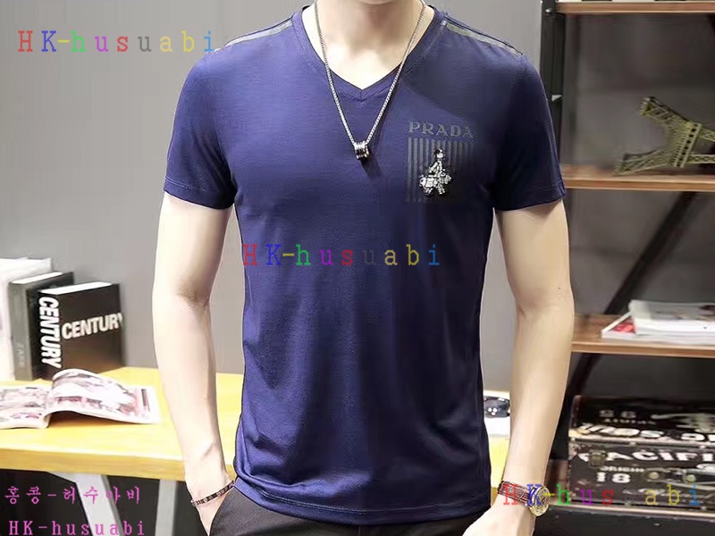 NEW 프라다 신상 남성  반팔티 PA170616-1