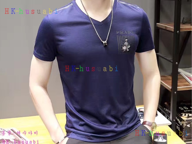 NEW 프라다 신상 남성  반팔티 PA170616-1