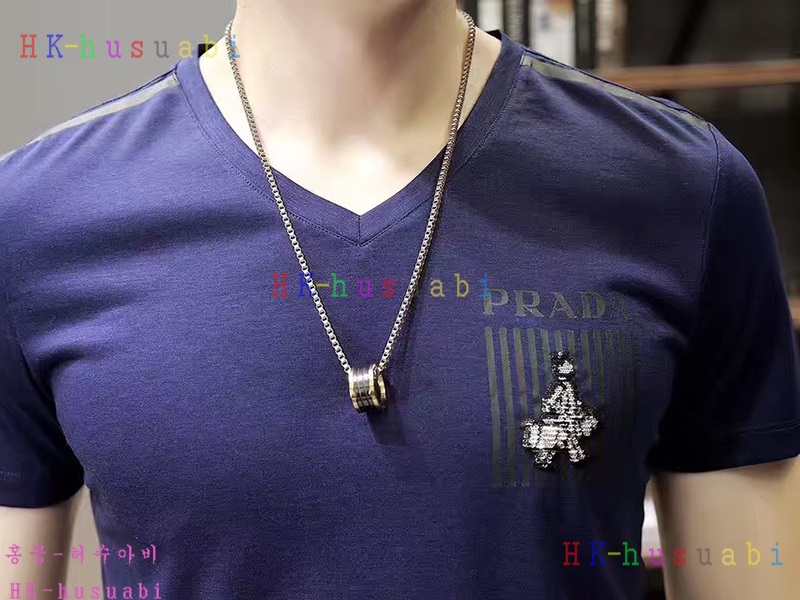 NEW 프라다 신상 남성  반팔티 PA170616-1