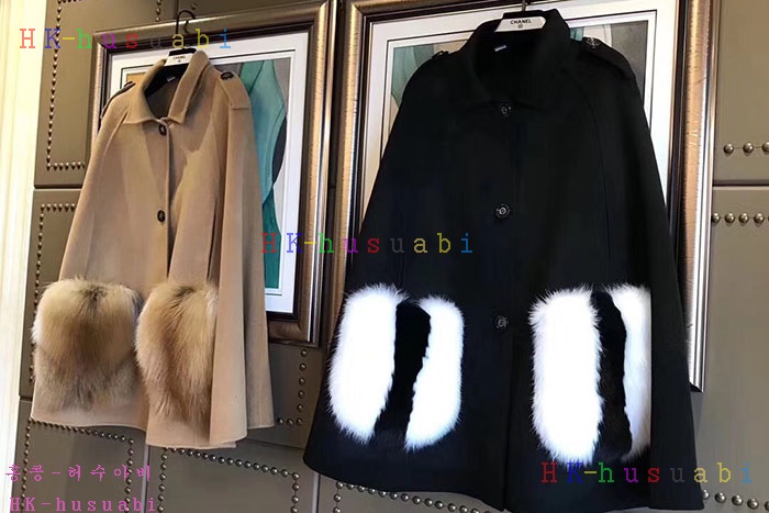 NEW 막스마라 여성용 리얼폭스코트   MM30158