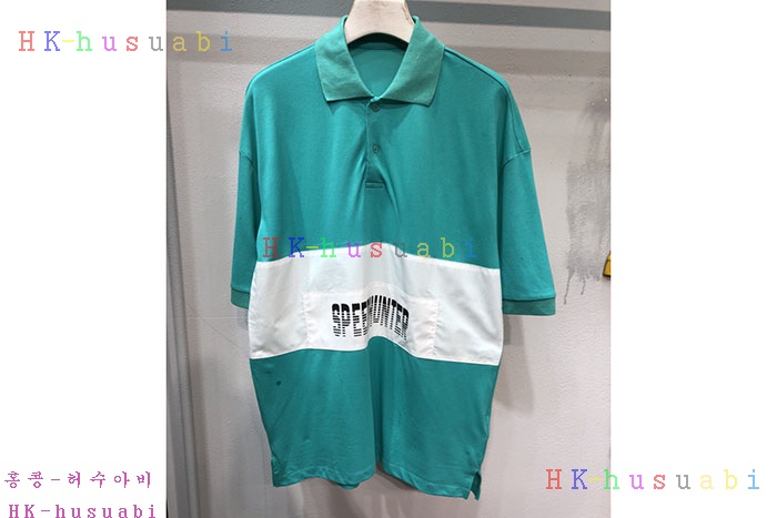 NEW 발렌시아가  카라 반팔티 BL22211