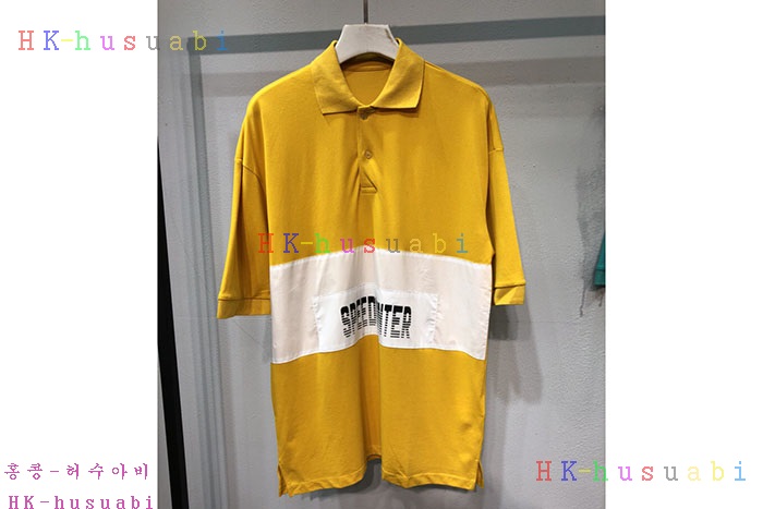 NEW 발렌시아가  카라 반팔티 BL22211