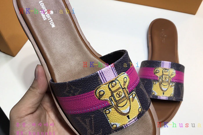 NEW 2018SS 루이비통 여성용 슬리퍼 LV 146651