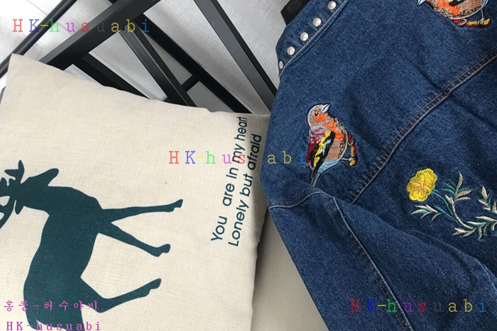 NEW 발렌시아가 여성용 청쟈켓 B 638860