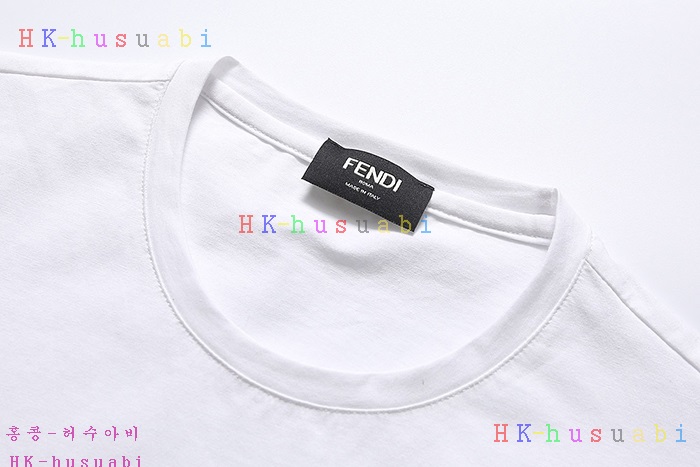 NEW 펜디 남성용 반팔티 F 770016