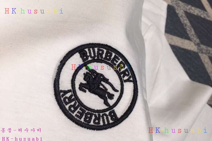 NEW 버버리 남성용 반팔티 BB 0668038