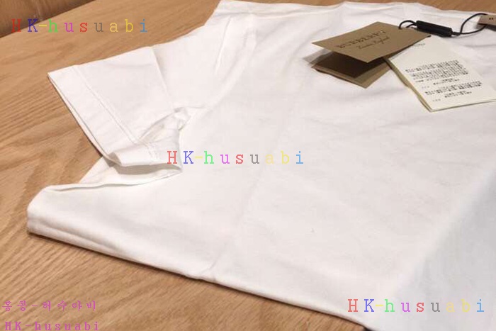 NEW 버버리 남성용 반팔티 BB 0668038