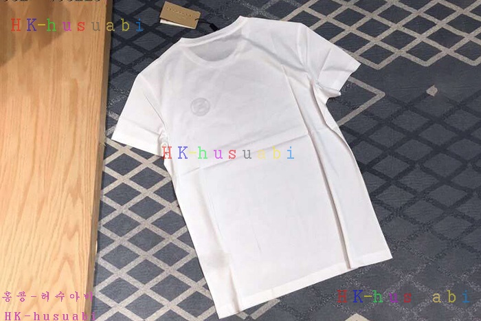 NEW 버버리 남성용 반팔티 BB 0668038