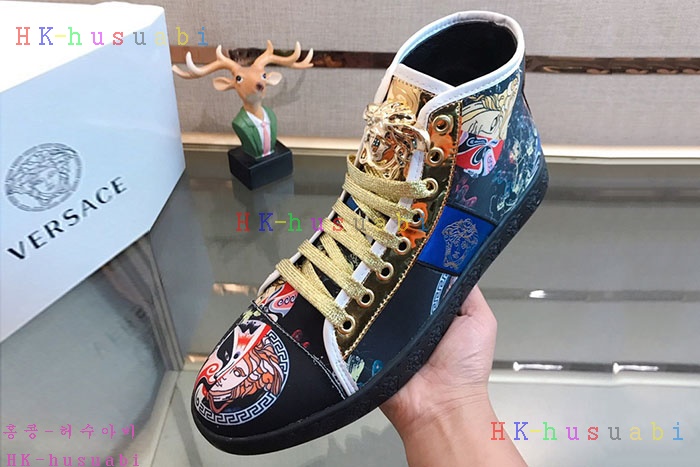 NEW 베르사체 남성용 신발 V 470011