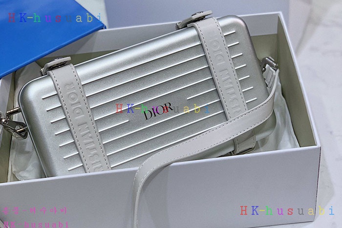 ★미러급★ 디올X리모와 시설 키트 알루미늄 숄더백 DR 129550