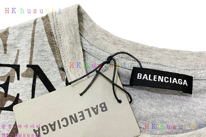 NEW 발렌시아가 반팔티 신상 B 345583