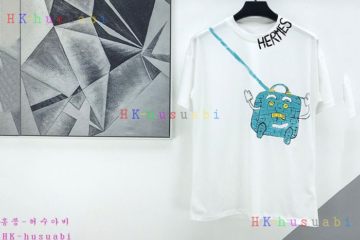 NEW 에르메스 반팔티 신상 H 1322044