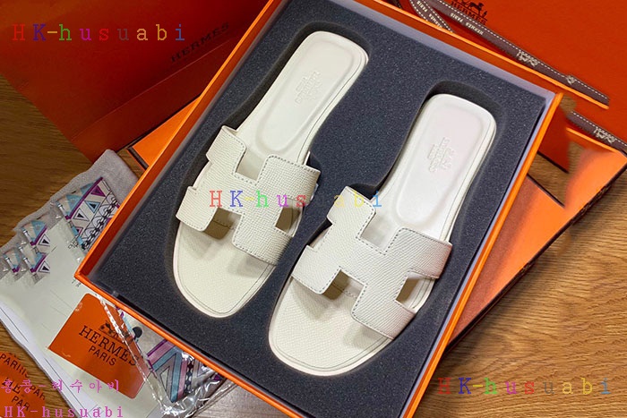 NEW 에르메스 여성용 슬리퍼 H555726