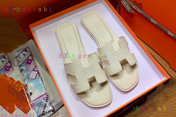 NEW 에르메스 여성용 슬리퍼 H555726