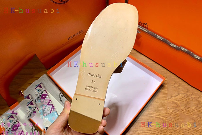 NEW 에르메스 여성용 슬리퍼 H555726