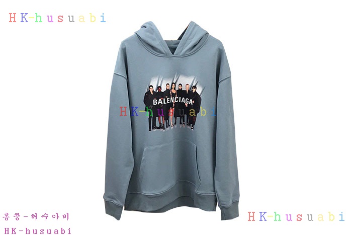 NEW 발렌시아가 후드티 신상 B2242550