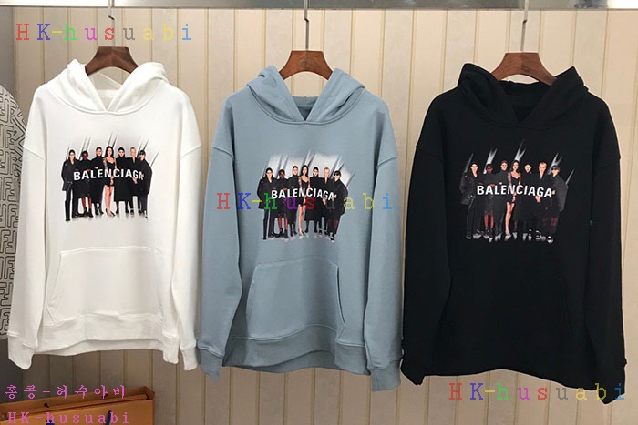 NEW 발렌시아가 후드티 신상 B2242550