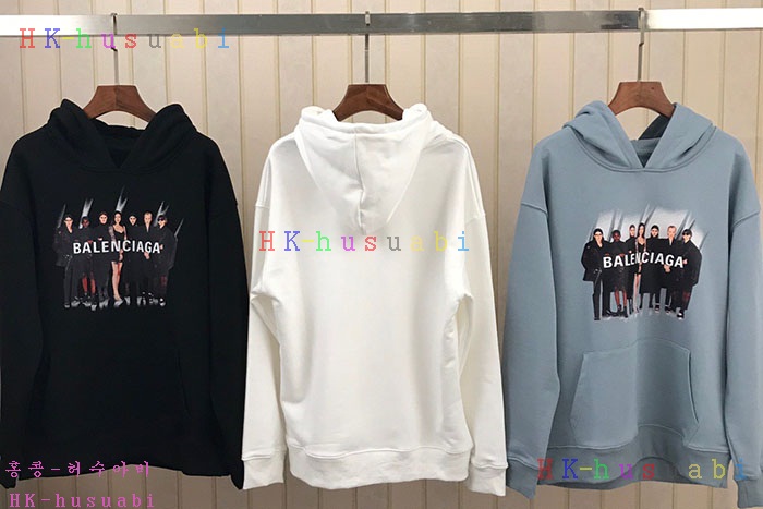NEW 발렌시아가 후드티 신상 B2242550
