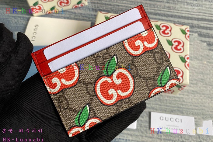 ★미러급★구찌 애플 카드홀더 G 624898 