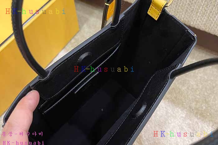 ★미러급★펜디 팩 스몰 쇼핑백 FF  8BH382