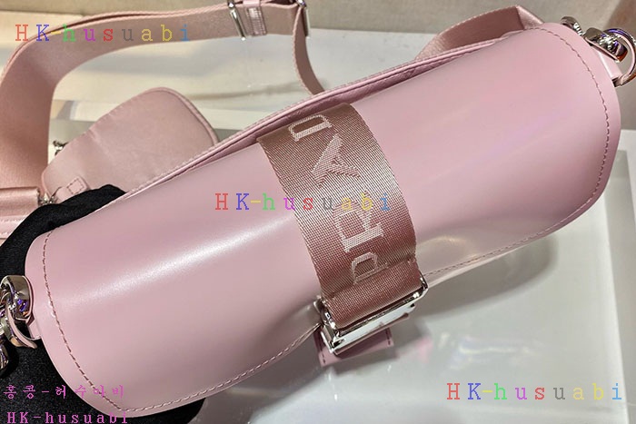 ★미러급★프라다 포켓 나일론 브러쉬 레더 숄더백 1BD295-4