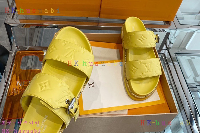 NEW 루이비통 슬리퍼 신상 LV 555104