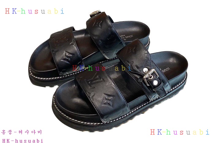NEW 루이비통 슬리퍼 신상 LV 555101