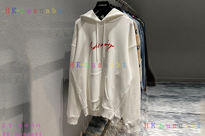 NEW 발렌시아가 후드티 신상 B 757233