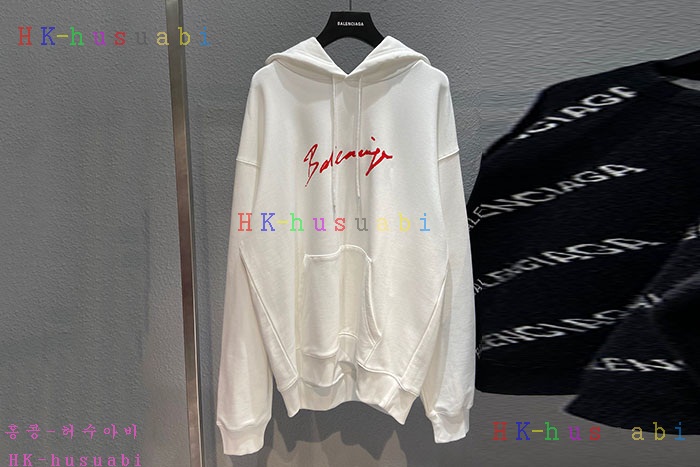 NEW 발렌시아가 후드티 신상 B 757233