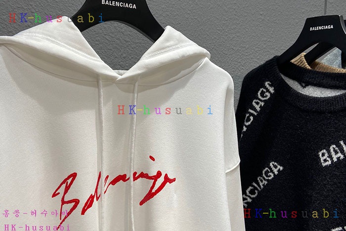 NEW 발렌시아가 후드티 신상 B 757233