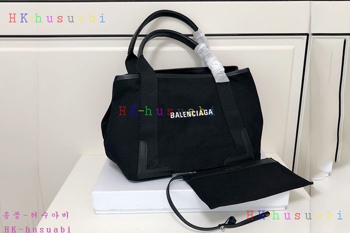 ★미러급★발렌시아가 네이비 토트백 552507