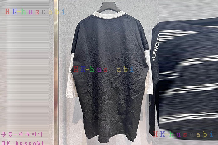 NEW 발렌시아가 반팔티 신상 B 9933321