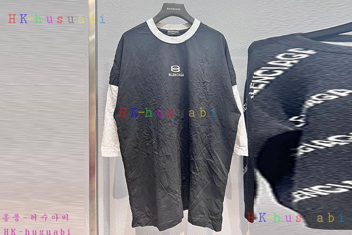 NEW 발렌시아가 반팔티 신상 B 9933321