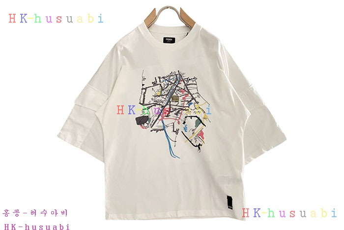 NEW 펜디 반팔티 신상 FD 142500