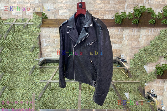 NEW 구찌 리얼가죽자켓 신상 GU 633244