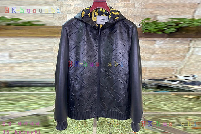 NEW 펜디 가죽 자켓 신상 F 924402