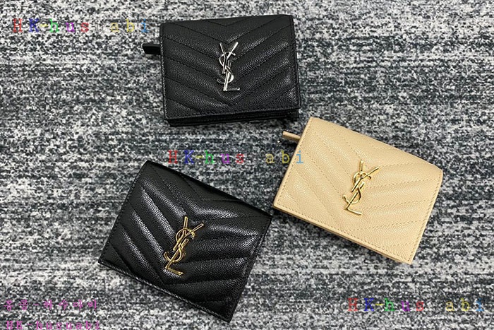 ★미러급★입생로랑 모노그램 YSL 동전 카드 반지갑 530841