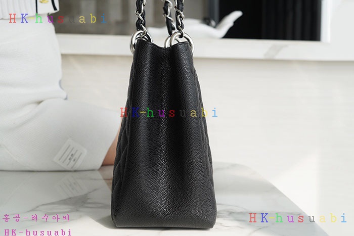 ★미러급★샤넬 그랜드 샤핑 숄더 A50995 실버