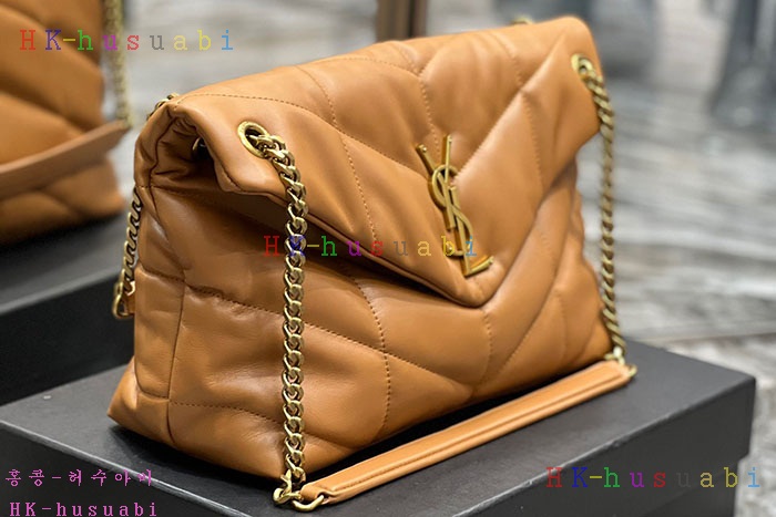 ★미러급★입생로랑 루루 푸퍼 PUFFER 미디엄 체인 백  5774751