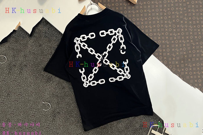 NEW오프화이트 반팔티 신상 OF 638003