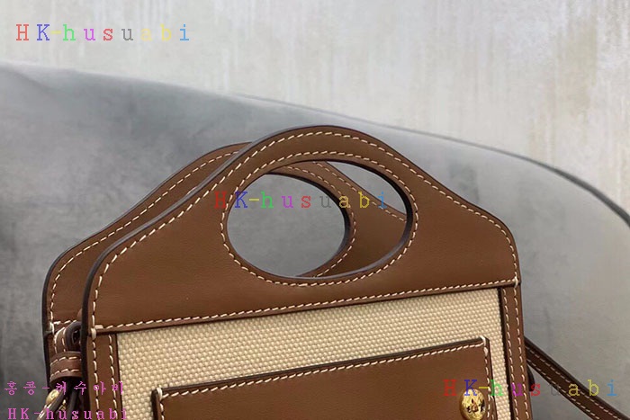 ★미러급★버버리 포켓 토트  80528951