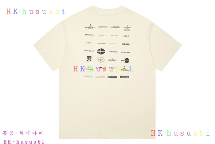 NEW 발렌시아가 반팔티 신상 B 724141