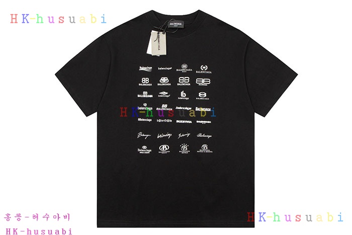 NEW 발렌시아가 반팔티 신상 B 724142