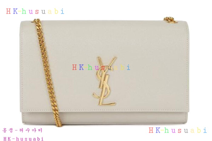 ★미러급★ 입생로랑 YSL 모노그램 미디엄 체인 숄더백 364021-3