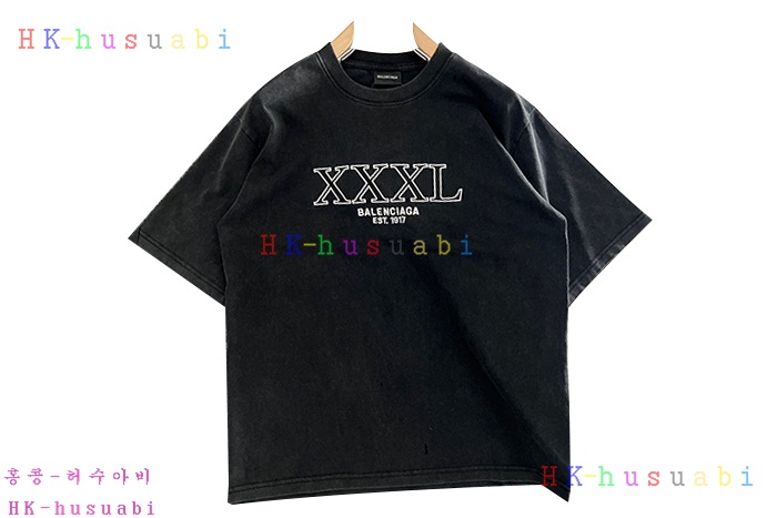 NEW 발렌시아가 반팔티 신상 B 997003