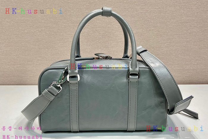 ★미러급★프라다 앤틱 나파 가죽 멀티포켓 탑 핸들  1BB099-3