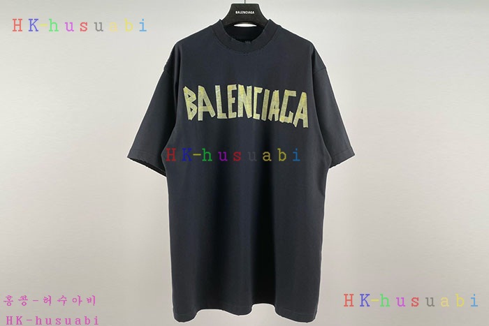 NEW 발렌시아가 반팔티 신상 B 998245