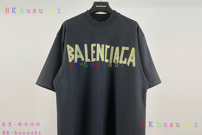 NEW 발렌시아가 반팔티 신상 B 998245